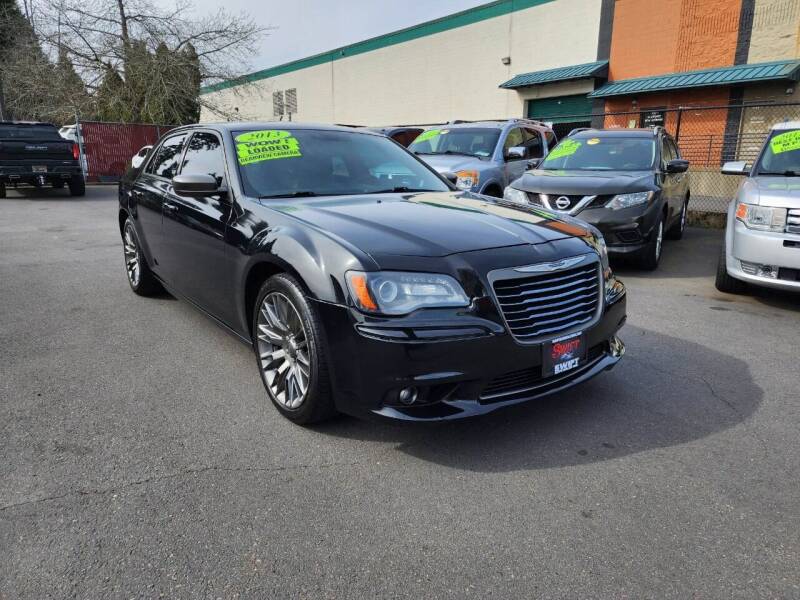 2013 Chrysler 300 for sale at SWIFT AUTO SALES INC in Salem OR