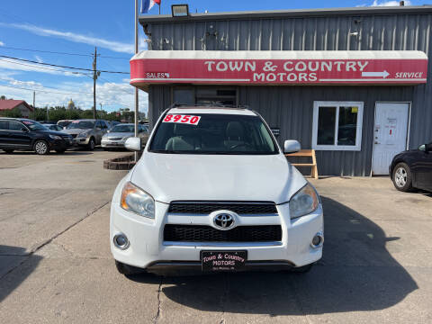 2012 Toyota RAV4 for sale at TOWN & COUNTRY MOTORS in Des Moines IA