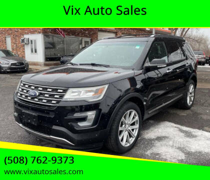 2016 Ford Explorer for sale at Vix Auto Sales in Worcester MA