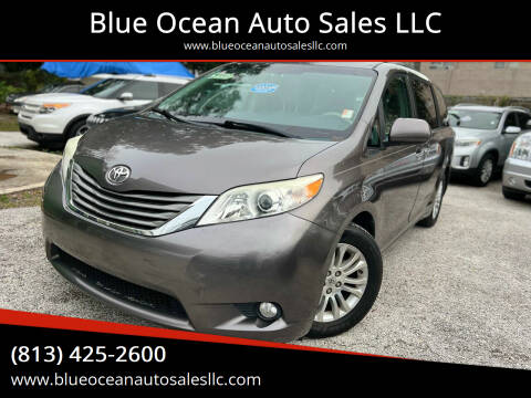2013 Toyota Sienna for sale at Blue Ocean Auto Sales LLC in Tampa FL