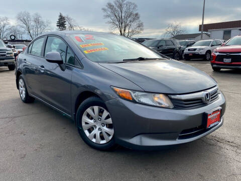 2012 Honda Civic for sale at Nissi Auto Sales in Waukegan IL