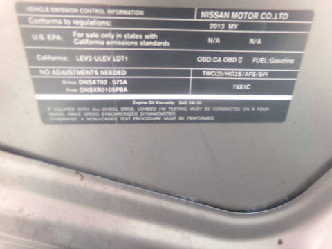 2013 Nissan Rogue S