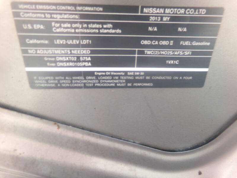 2013 Nissan Rogue S