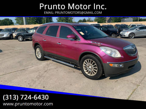 2008 Buick Enclave for sale at Prunto Motor Inc. in Dearborn MI