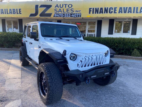 2019 Jeep Wrangler Unlimited for sale at JZ AUTO SALES INC in Marietta GA
