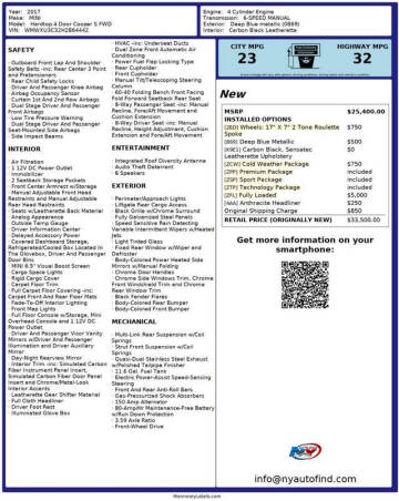 2017 MINI Hardtop 4 Door Cooper S