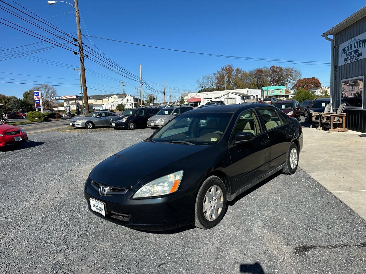 2003 Honda Accord for sale at PEAK VIEW MOTORS in Mount Crawford, VA