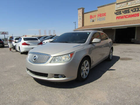 2010 Buick LaCrosse for sale at Import Motors in Bethany OK