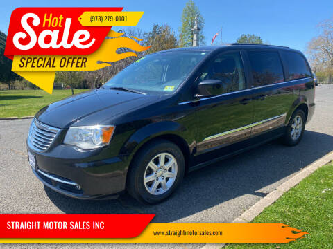 2012 Chrysler Town and Country for sale at STRAIGHT MOTOR SALES INC in Paterson NJ