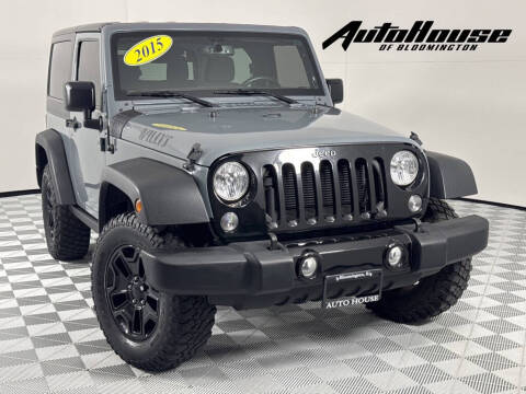 2015 Jeep Wrangler for sale at Auto House of Bloomington in Bloomington IL
