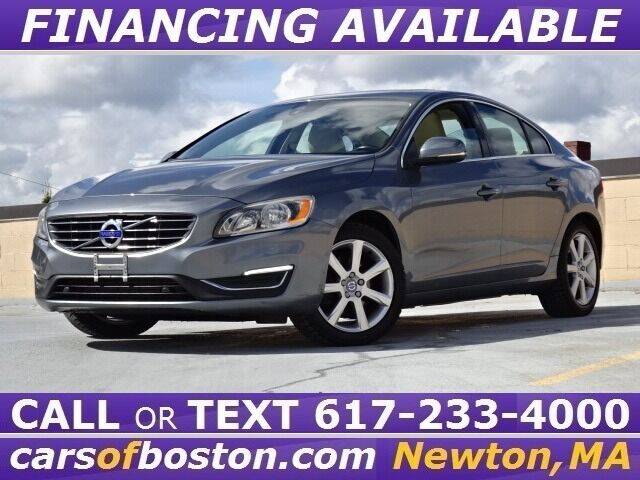 2016 Volvo S60 for sale at CARS OF BOSTON in Newton MA
