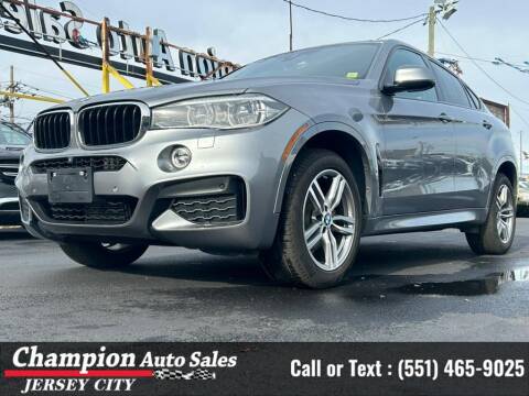 2016 BMW X6 for sale at CHAMPION AUTO SALES OF JERSEY CITY in Jersey City NJ
