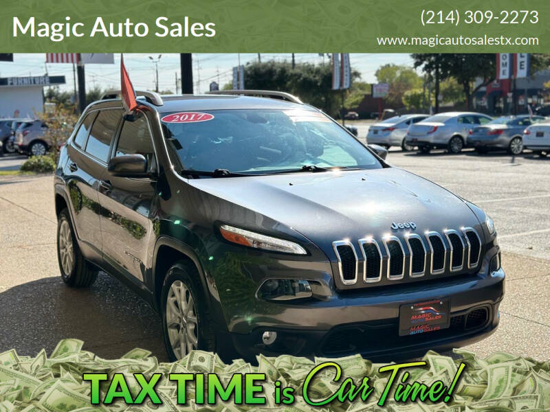 2017 Jeep Cherokee for sale at Magic Auto Sales in Dallas TX