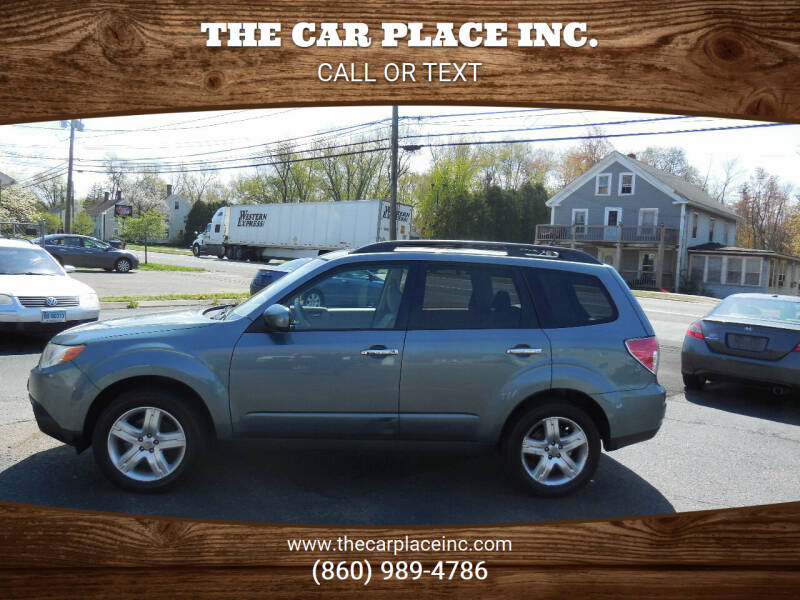 2009 Subaru Forester for sale at THE CAR PLACE INC. in Somersville CT