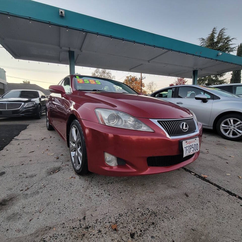 2010 Lexus IS 250 for sale at CARS 2000 in Sacramento, CA