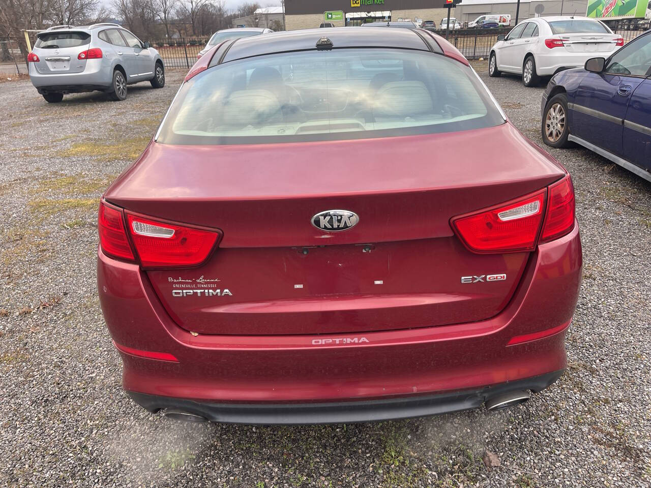 Red 2014 Kia Optima EX EX 4dr Sedan 2