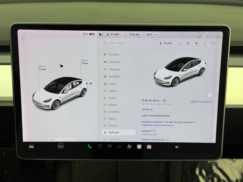 2021 Tesla Model 3 Standard Range Plus