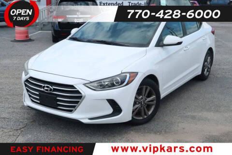 2017 Hyundai Elantra for sale at VIP Kars in Marietta GA