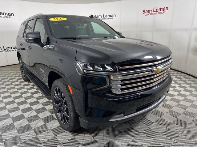 Used 2023 Chevrolet Tahoe High Country with VIN 1GNSKTKL3PR541052 for sale in Bloomington, IL