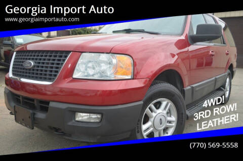 2004 Ford Expedition for sale at Georgia Import Auto in Alpharetta GA