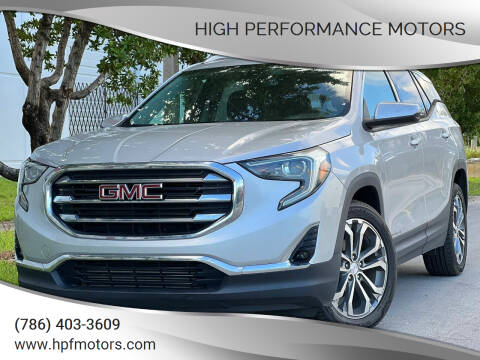 2019 GMC Terrain for sale at HIGH PERFORMANCE MOTORS in Hollywood FL