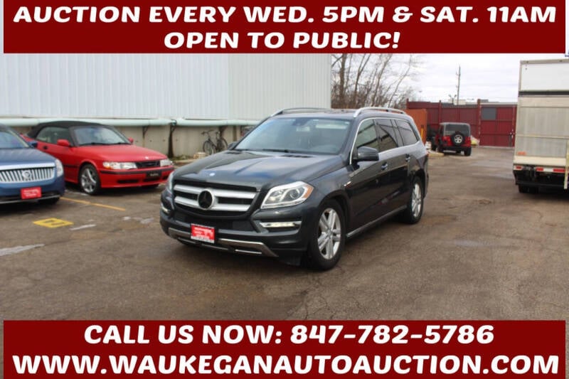 2013 Mercedes-Benz GL-Class for sale at Waukegan Auto Auction in Waukegan IL