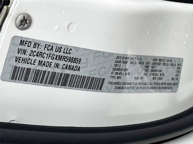 2021 Chrysler Pacifica Touring