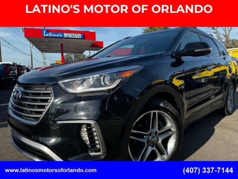 2017 Hyundai Santa Fe for sale at LATINO'S MOTOR OF ORLANDO in Orlando FL