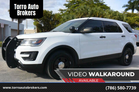 2018 Ford Explorer Police Interceptor Utility