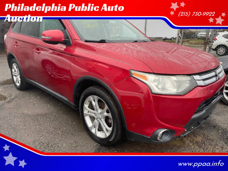 2015 Mitsubishi Outlander for sale at Philadelphia Public Auto Auction in Philadelphia PA