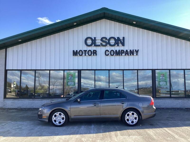 2010 Ford Fusion for sale at Olson Motor Company in Morris MN