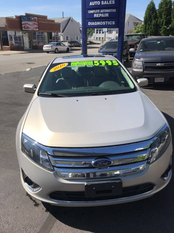 2010 Ford Fusion for sale at Ramstroms Service Center in Worcester MA