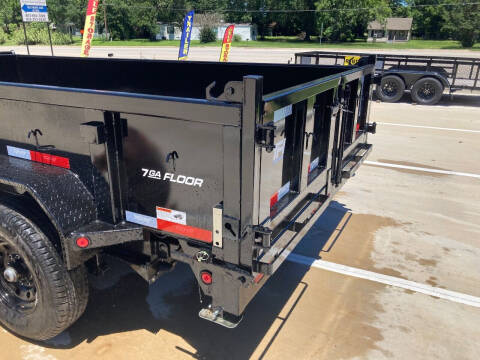 2024 Top Hat 83” x 14’ DPX 140 Dump Trailer