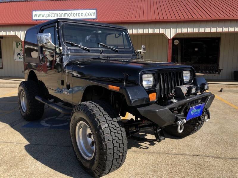1991 Jeep Wrangler for sale at PITTMAN MOTOR CO in Lindale TX