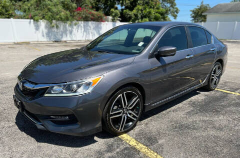2017 Honda Accord for sale at Guru Auto Sales in Miramar FL