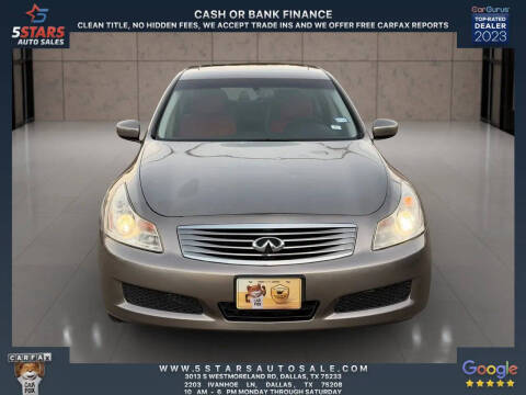 2009 Infiniti G37 Sedan Journey