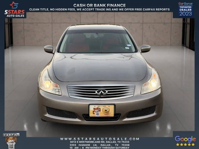 2009 Infiniti G37 Sedan Journey