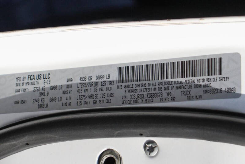 2019 RAM 2500 Big Horn