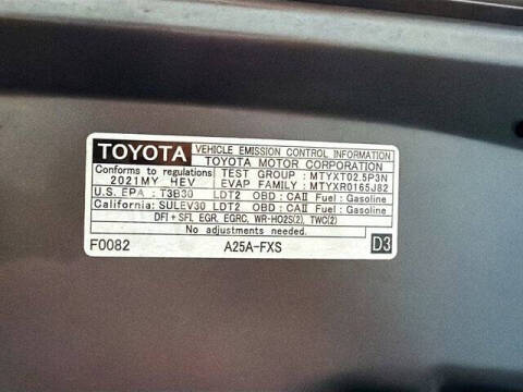 2021 Toyota RAV4 Hybrid LE