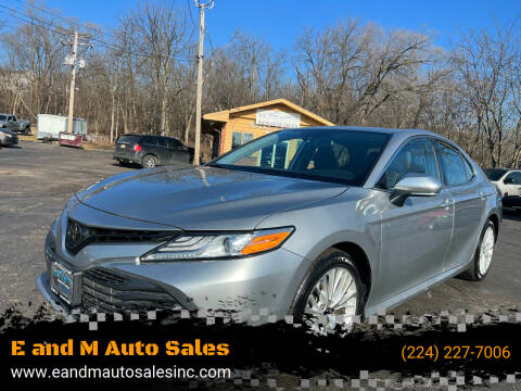 2019 Toyota Camry for sale at E and M Auto Sales in Elgin IL