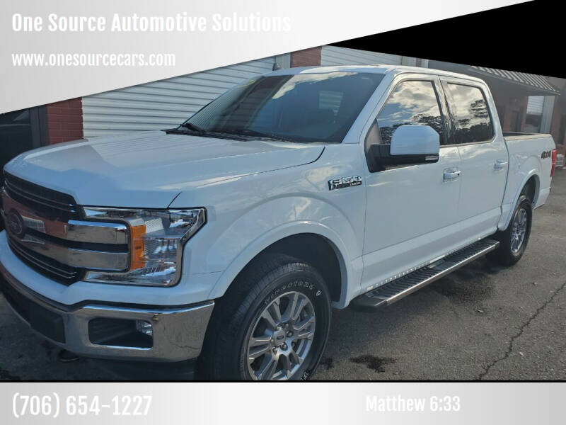 2020 Ford F-150 for sale at One Source Automotive Solutions in Braselton GA