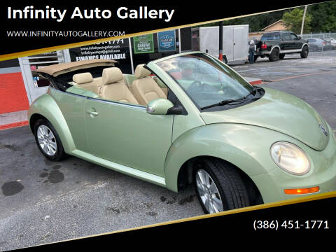 2008 Volkswagen New Beetle Convertible for sale at Infinity Auto Gallery in Daytona Beach FL