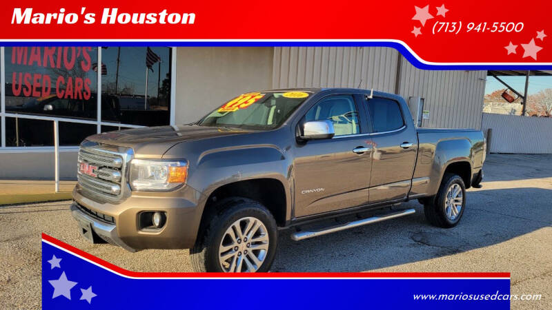 2016 GMC Canyon for sale at Mario's Houston in Houston TX