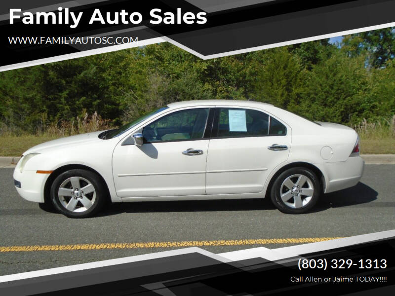 2008 Ford Fusion for sale at Family Auto Sales in Rock Hill SC