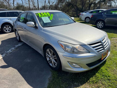 2012 Hyundai Genesis for sale at DION'S TRUCKS & CARS LLC in Alvin TX