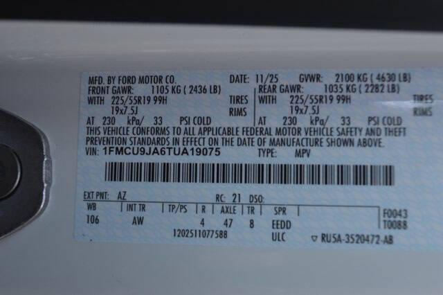 2026 Ford Escape Platinum