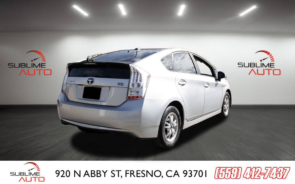 2011 Toyota Prius for sale at SUBLIME AUTO in Fresno, CA