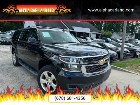 2015 Chevrolet Suburban for sale at Alpha Car Land LLC in Snellville GA
