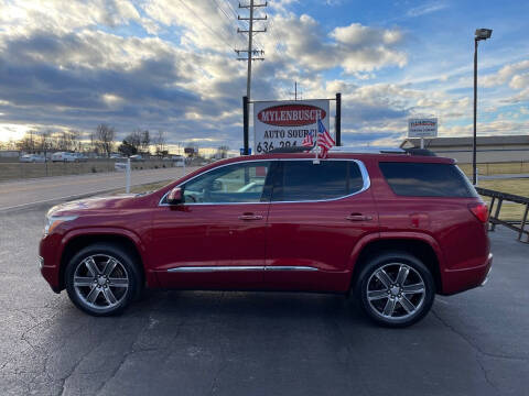 2019 GMC Acadia for sale at MYLENBUSCH AUTO SOURCE in O'Fallon MO