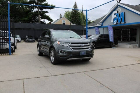 2017 Ford Edge for sale at F & M AUTO SALES in Detroit MI